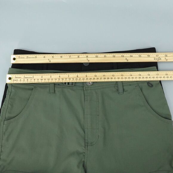 4 Chino Shorts Mens 34 Black Blue Uniqlo Calvin Klein Gerry George School Work - Picture 12 of 16